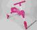 ROWEREK BIEGOWY KWIATUSZEK RÓŻOWY (2336)