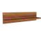 PÓŁKA ŚCIENNA WISZĄCA NA ŚCIANĘ DREWNO ORZECH 24H