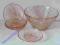 PIĘKNA MISA ŁOSOSIOWE SZKŁO + TALERZYKI 5 SZT
