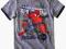 T-shirt Spiderman - kolor szary (Rozmiar: 98-104)