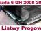 nakladki listwy progow progowe Mazda 6 GH 2009