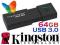 NOWOSC !! 64GB KINGSTON PENDRIVE DT100 G3 70Mb/s !