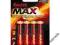 BATERIE KODAK MAX AA KAA-4 LR06 4 SZT  ! F-VAT !