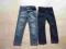 H&amp;M 4 lata j NOWE x 2 jeansy rurki