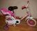 Rower BARBIE dla dziewczynki