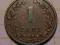 1 cent 1901 - Niderlandy / ładny