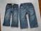 ZARA i ROXY 2 pary jeansy jeansowe spodenki 86 92