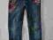 MATALAN jeansy RURKI skinny haft 98