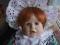 Z porcelany Lalka porcelanowa Stara  40 cm