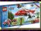 LEGO CITY SAMOLOT STRAŻACKI - MEGA ZESTAW KLOCKÓW