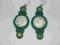 Kolczyki zielona sutasz
