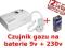 Czujnik Gazu LPG LNG DETEKTOR NA BATERIE 9V i 230V