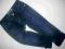 Spodnie jeansowe jeansy dziewczęce 3/4 rozmiar 146