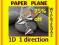 ONE DIRECTION 1D paper plane 1/4 ceny WYPRZEDAŻ