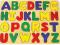 PUZZLE ABC UKŁADANKA ALFABET EDUKACYJNA DREWNIANA