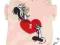 Sweterek Warner Bross - Pepe Heart  Rozmiar 30cm