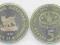 Macedonia 5 Dinari FAO 1995r - mennicza