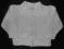Biały sweter sweterek dziewczęcy 12-18m-cy/80