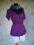 fioletowa koszulka Topshop rozmiar 38 M