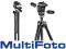 UNIKALNY statyw KARBONOWY Manfrotto + głowica 3D