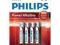 Bateria PHILIPS LR03P4B/10 AAA POWER ALAKLINE 4 sz