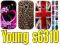 332 ETUI FUTERAŁ FLOWER SAMSUNG YOUNG s6310 +FOLIA