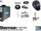 Spawarka TIG 200 205 P DC DIGITIG SHERMAN pokaz