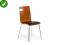 Krzesło metalowe K101 sklejka gięta / PVC