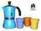 O11- Bialetti Moka Fiammetta Candy Set 3tz Blue