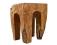 TABORET HOKER STOLIK PUF FLINT STONE WOOD DESIGN