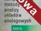 Komputerowe metody analizy układów analogowych