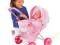 WÓZEK DLA LALKI OD CHAD VALLEY RÓŻOWY NIEKOMPLETNY