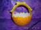 PIĘKNY KOSZYCZEK CERAMICZNY