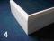 COKÓŁ LISTWY MDF LISTWA PRZYPODŁOGOWA BIAŁA 60
