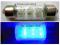ŻARÓWKI - LED - RURKOWE - Firmowe -- BLUE  -12V