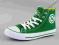 New Age 082 green trampki R45 ButyNaObcasach
