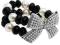 Bransoletka elegancka z cyrkoniami -sb5234-