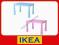 IKEA STOLIK MAMMUT MAMUT! RÓŻOWY I NIEBIESKI!