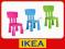 IKEA KRZESEŁKO MAMMUT! 3 NOWE JASNE KOLORY!!