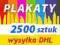 PLAKATY A3 2500 szt - 48h - SUPER JAKOŚĆ PLAKAT