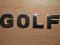 GOLF 4 5 EMBLEMAT ZNACZEK NAPIS VW LITERY NOWY