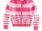 H&amp;M sweter paski różowy NOWY***122/128***