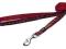 Smycz ROGZ S 180/1cm prosta Bones on Red czerwona