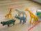Małe figurki zwierząt do ZOO -- 5 szt