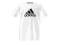 T-shirt koszulka Adidas do szkoły prezent 128 jr