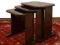 Znakomite antyczne STOLIKI 3 szt. - STOLIK KAWOWY