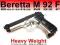 Pistolet Beretta 92F Heavy Weight + Gratis kulki