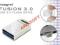 INTEGRAL metal Fusion 32GB PenDrive USB3.0 140Mb/s