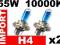 ŻARÓWKI PLATIN XENON Plasam Blue H4 55W 10000K H 4