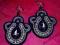 Kolczyki, klipsy sutasz soutache